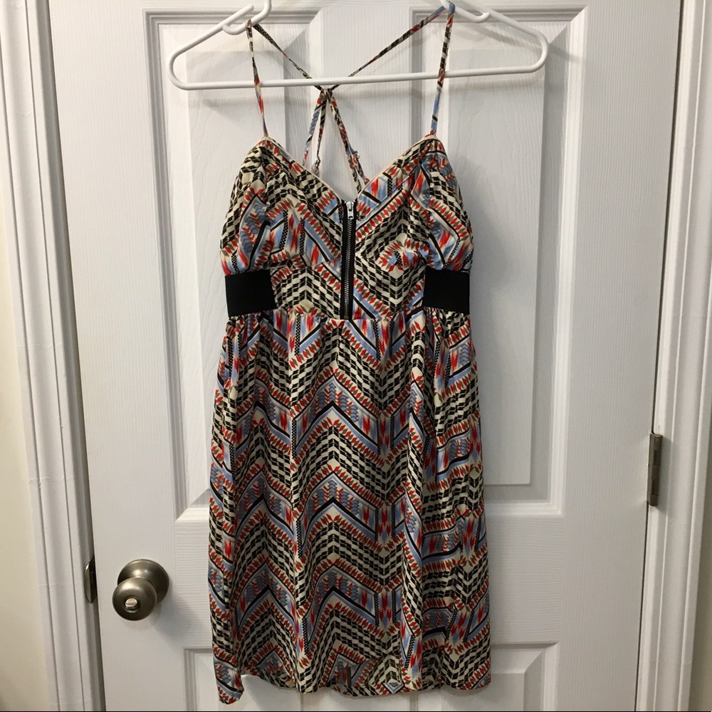 Billabong strappy colorful dress - small